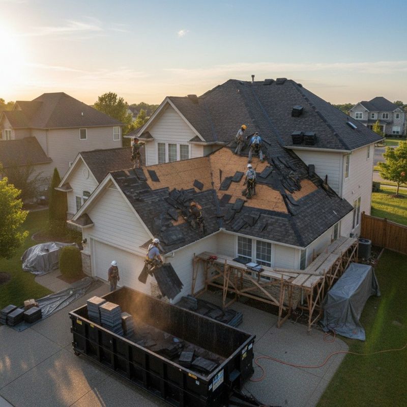 Roof Reshingling in Manchester, NH