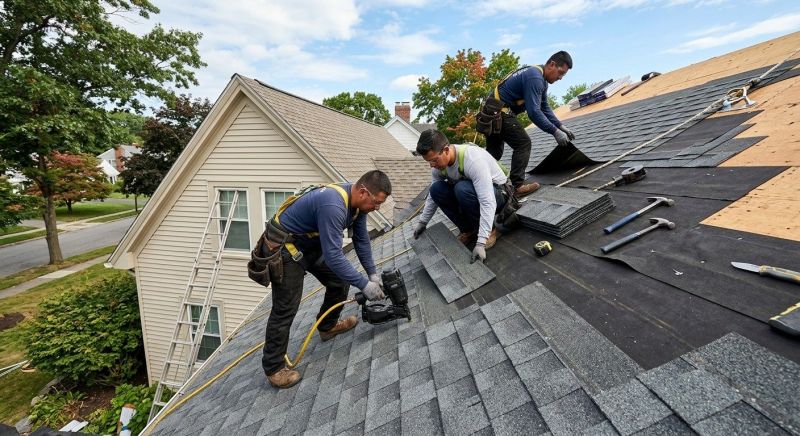 Asphalt Shingle Roof Installation in Boston, MA
